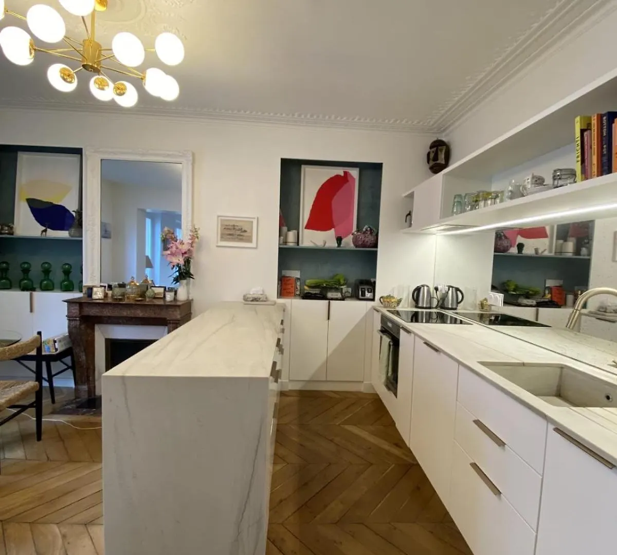 Cozy Haussmanian Flat In The Heart Of Apartment *